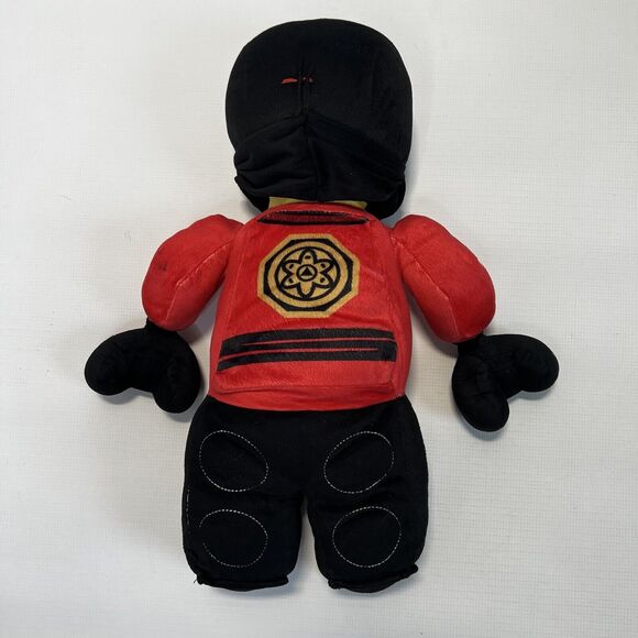 Lego Warrior Ninjago Plush Doll Cloth Kai Red Warrior 19” Preowned Toy - Picture 2 of 7